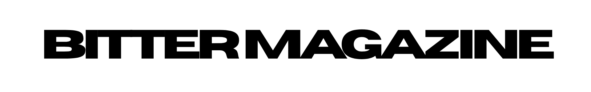 BITTER MAGAZINE